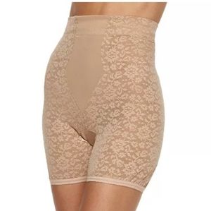 Lunaire Plus Size 3X Firm Control High Waist Long Leg Shaper NWT